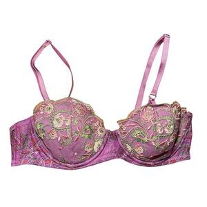 Savage-x-fenty Women's Purple and Pink Bra